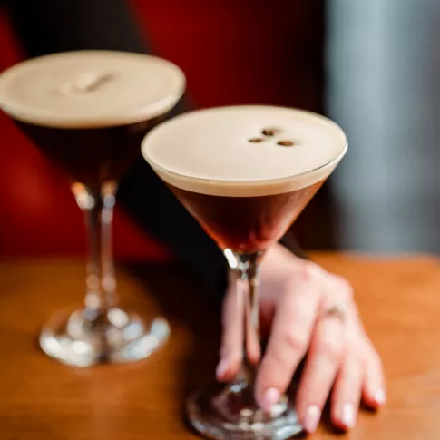 Two Espresso Martinis