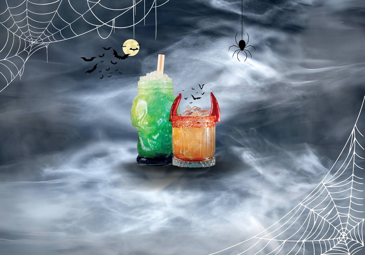 Halloween themed cocktails 