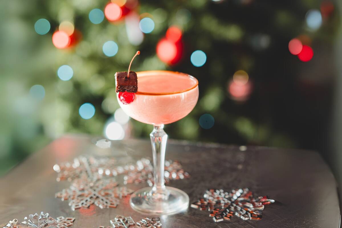 Christmas cocktail