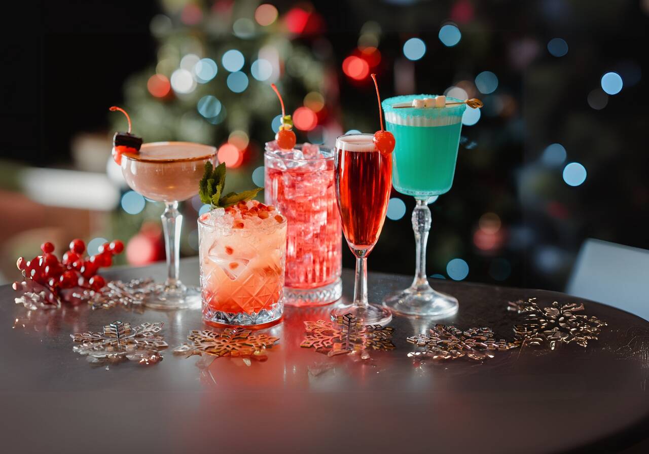 Christmas cocktails