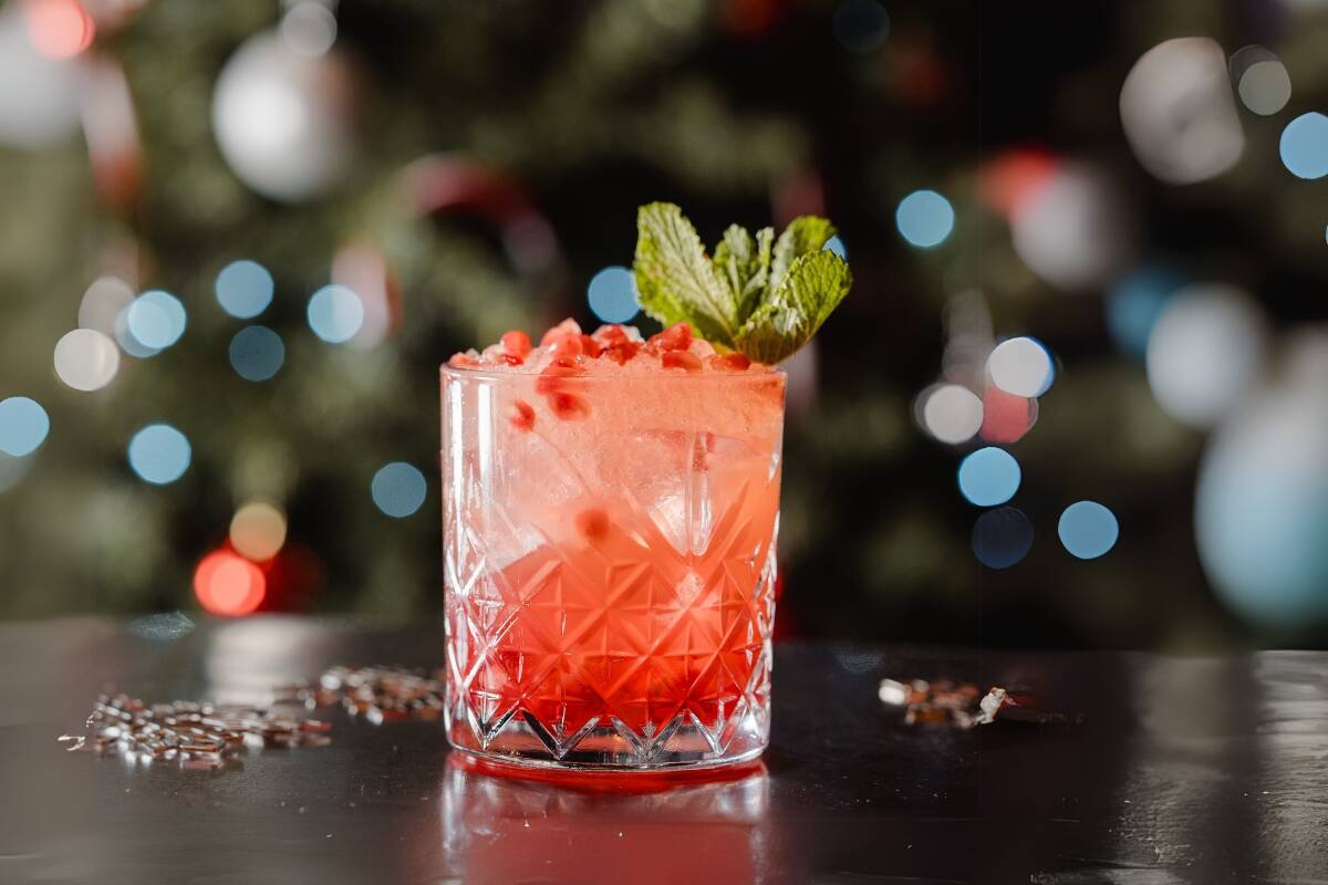 Christmas cocktail