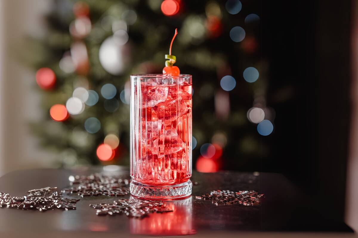 Christmas cocktail