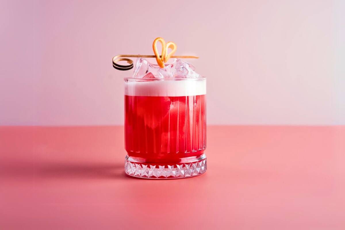 Valentine's cocktail