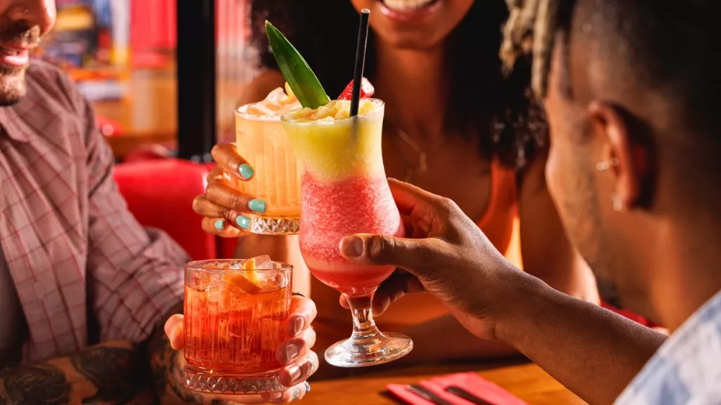 Miami Vice cocktail