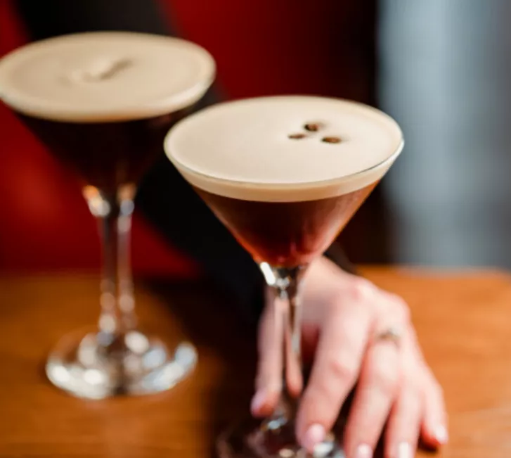 Two Espresso Martinis