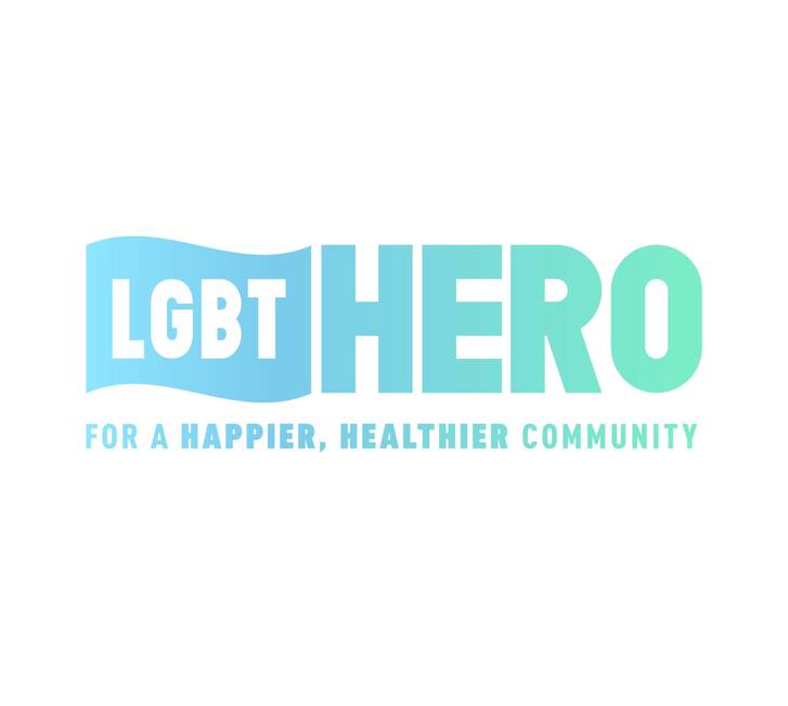LGBT hero logo