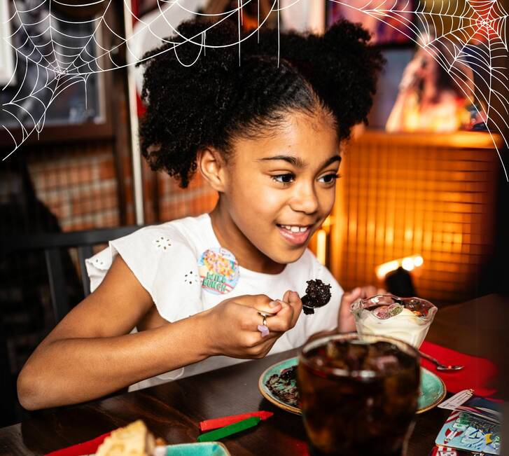 kids food selection on table