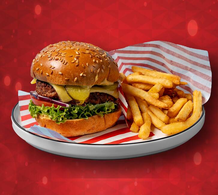 Xmas burger