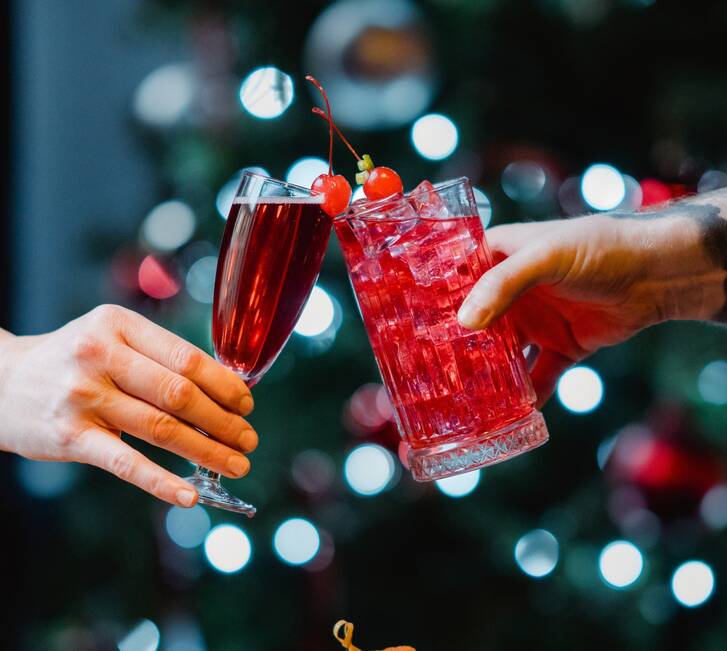 Christmas cocktails