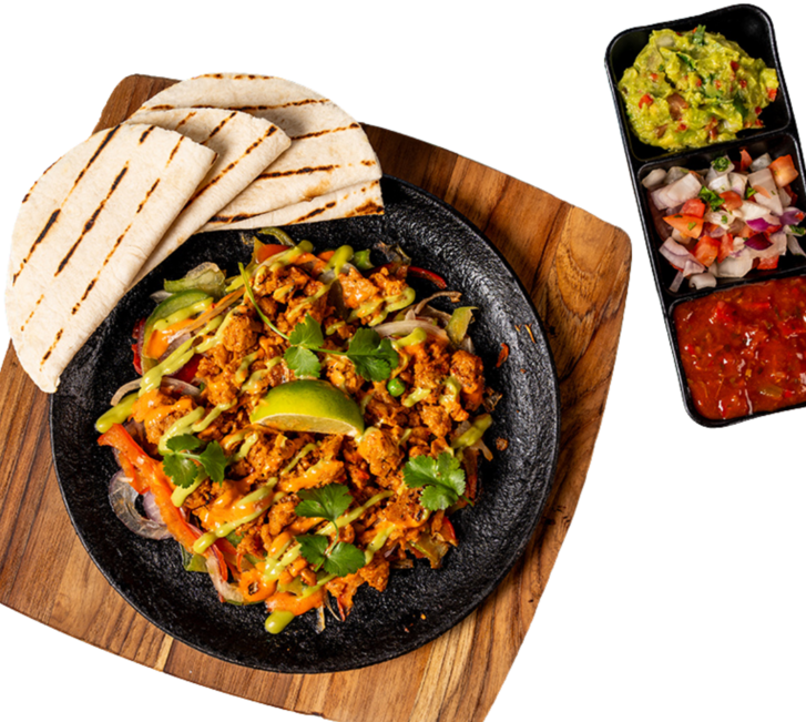 Meatless Chicken Fajita