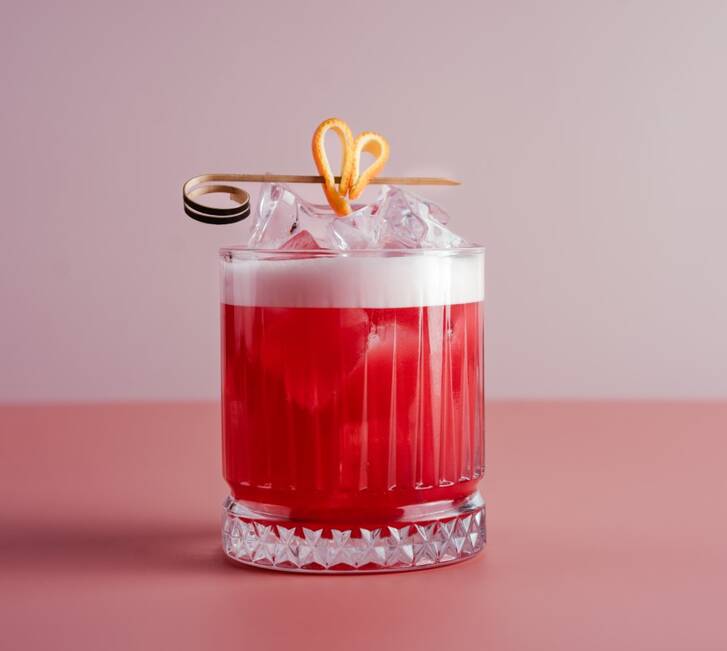 Valentine's cocktail