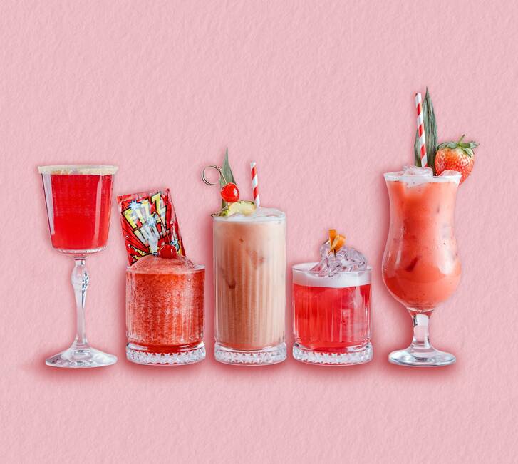 Valentine's cocktails